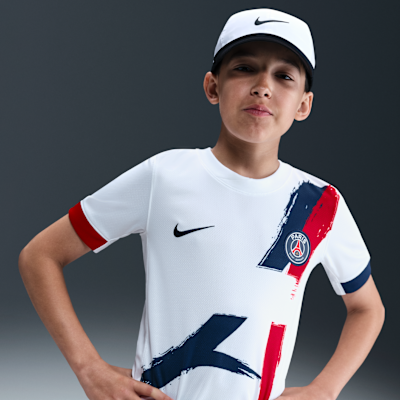 ★Nike★ Paris Saint-Germain Away Nike Football T-Shirt M Wh Paris Saint-Germain 2024/25 Stadium Away Older Kids' Nike